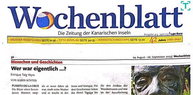 Wochenblatt  – Wer war eigentlich Enrique Talg Schulz